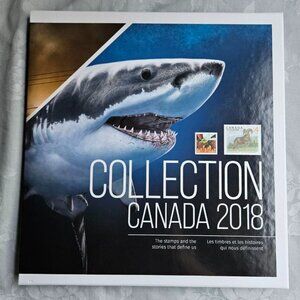 2018 - The Collection of Canada's Stamps‎ Book - Without Stamps